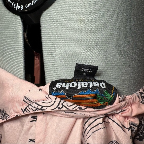 Patagonia Pink Coastal Sketch Dress Size S - Picture 10 of 12